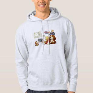 Veste À Capuche C'est comme c'est – Illustration drôle de chien 
