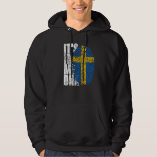 Veste À Capuche C'est dans mon Adn Suède Graphic pour hommes femme