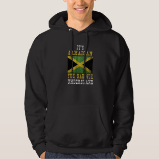Veste À Capuche C'est jamaïcain yuh nah guh comprendre la citation