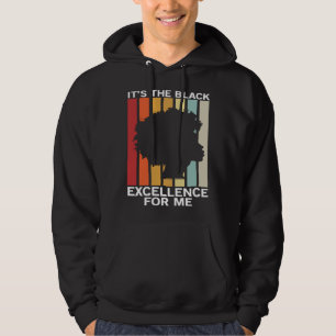 Veste À Capuche C'est l'excellence noire pour moi Afro-Américain