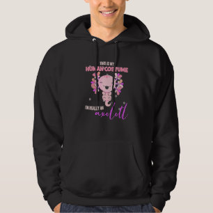 Veste À Capuche C'Est Mon Costume Humain Je Suis Vraiment Une Sall
