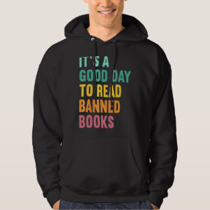 Veste À Capuche C'est un bon jour pour lire des livres interdits L