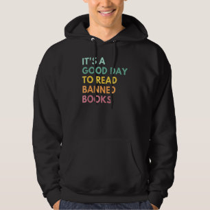 Veste À Capuche C'est un bon jour pour lire les livres interdits B