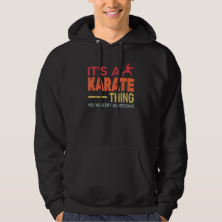 Veste À Capuche c'est un karaté Thing rétro karaté Formation pour