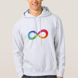 Veste À Capuche Cette chemise à débordement arc-en-ciel symbolise