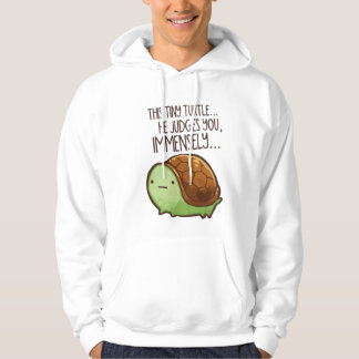 Veste À Capuche Cette minuscule tortue qu'il vous juge immensément