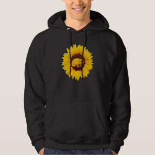 Veste À Capuche Chameleon Femme Homme Lizard Animal Tournesol