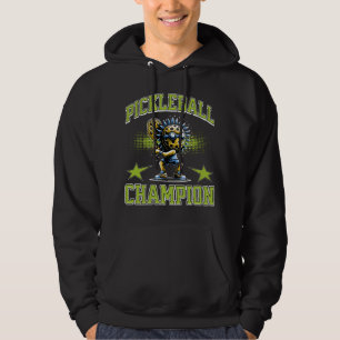 Veste À Capuche Champion de Pickleball Funny Pickleballer Pickball