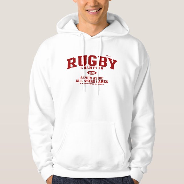 Veste À Capuche Champion de rugby (Devant)