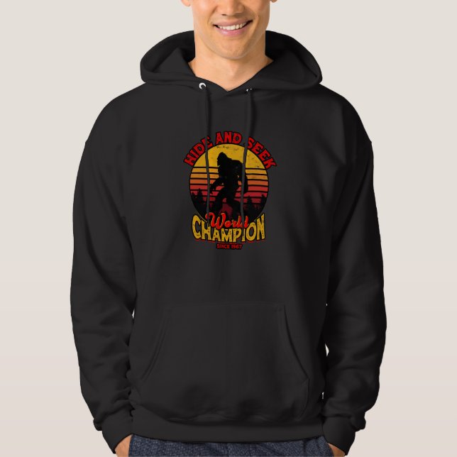 Veste À Capuche Champion du Monde de Cache-Cache Depuis 1967 - cry (Devant)