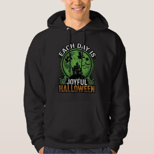 Veste À Capuche Chaque jour Maison Hantée Halloween Joyeuse Sorciè