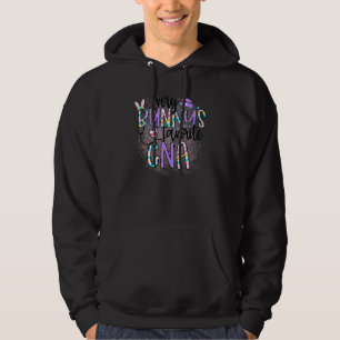 Veste À Capuche Chaque lapin préféré Cna Tie Dye Cna Nurse Easte
