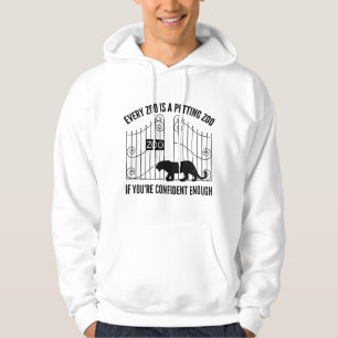 Veste À Capuche Chaque Zoo Est Un Zoo De Cartographie