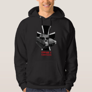 Veste À Capuche Char de combat Léopard 2 Bundeswehr Kampfpanzer
