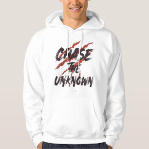 Veste À Capuche Chasse à l'inconnu – Graphisme streetwear de grung