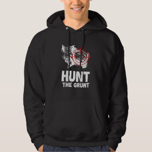 Veste À Capuche Chasse au groin chasse de sanglier chasseur de san