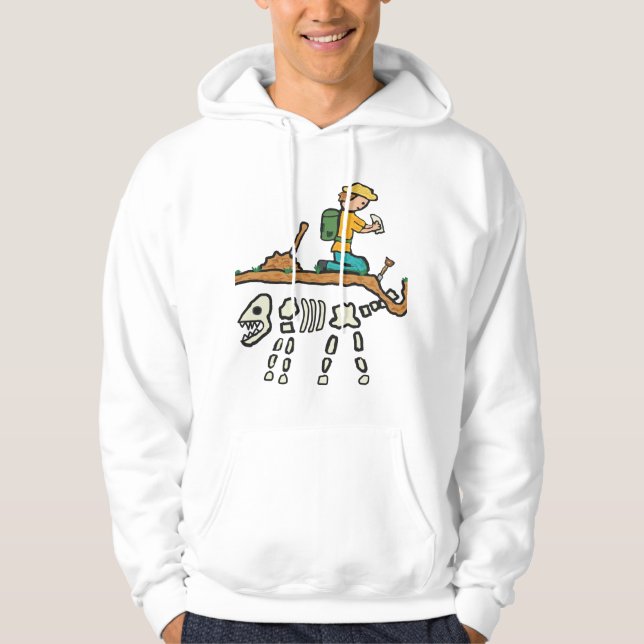 Veste À Capuche Chasse aux fossiles (Devant)