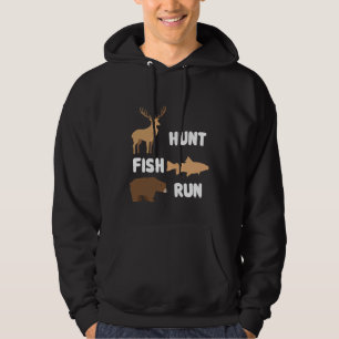 Veste À Capuche Chasse Pêche Ours Sauvage Chasseur Camping