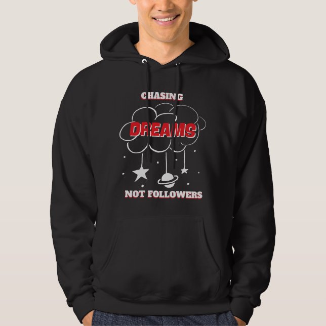 VESTE À CAPUCHE CHASSER DES RÊVES PAS SUIVANTS MEILLEUR NOUVEAU (Devant)