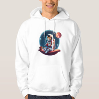 Veste À Capuche chat de l'espace