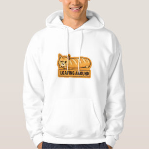 Veste À Capuche Chat Drôle de Pain de Fête en Foin