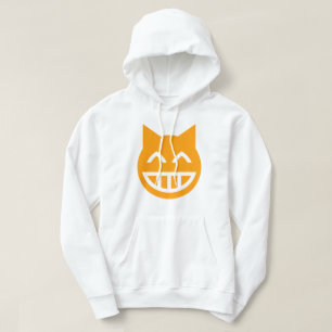 Veste À Capuche Chat Emoji Grille