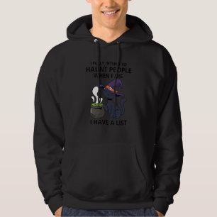 Veste À Capuche Chat J'Ai Pleinement L'Intention D'Haunt Les Gens