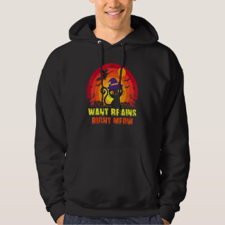 Veste À Capuche Chat Zombie Humoristique Veut Cerveau Tout De Suit