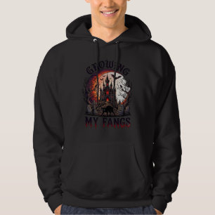 Veste À Capuche Château Hanté Halloween Crocs de Chat Noir M
