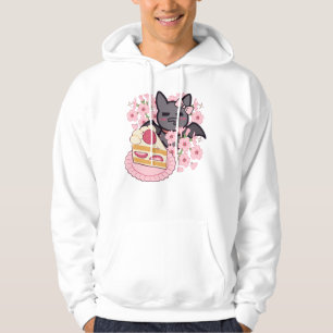 Veste À Capuche Chauve-souris affamée et gâteau aux fraises