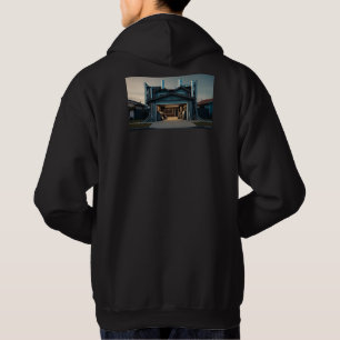 Veste À Capuche Chemise à capuche noire pour hommes Garage Tech Up