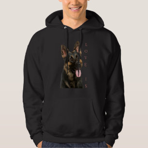 Veste À Capuche Chemise bergère allemande Shepard Chien Maman Papa