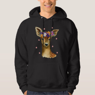 Veste À Capuche Chemise de Cerf mignonne pour les femmes Fille Cos