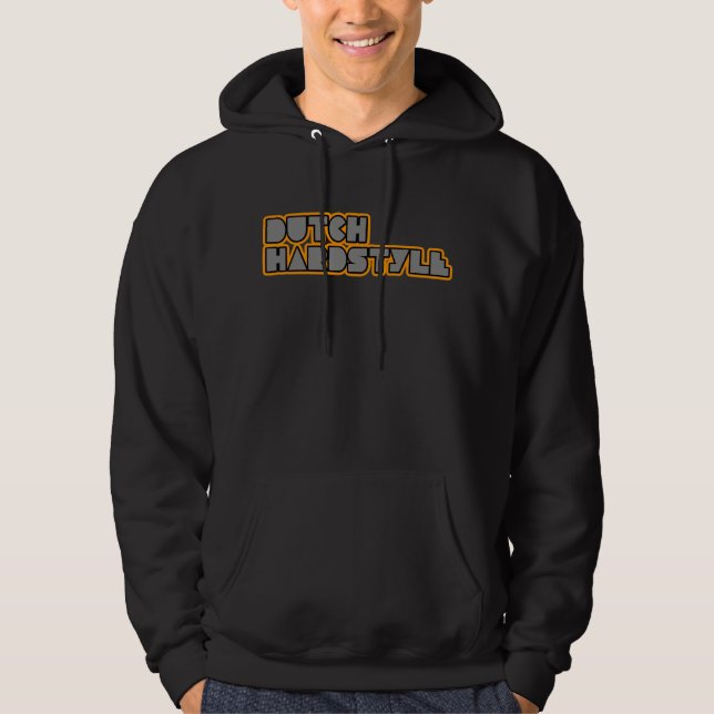 Veste À Capuche Chemise de Hardstyle de Néerlandais (Devant)