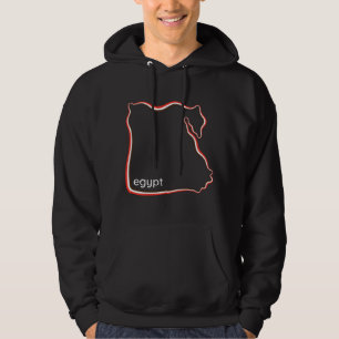Veste À Capuche Chemise de la carte égyptienne