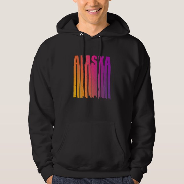 Veste À Capuche Chemise de l'Alaska Hommes Femmes Enfants Garçons  (Devant)