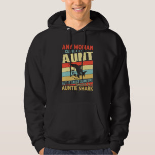Veste À Capuche Chemise de requin Tante