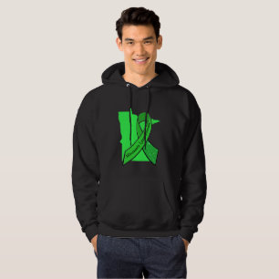 Veste À Capuche Chemise de sensibilisation à la maladie de Lyme du