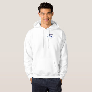 Veste À Capuche Chemise de sudation blanche avec logo couleur