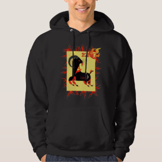 Veste À Capuche Chemise Feng Shui 2027 Chèvre de Feu