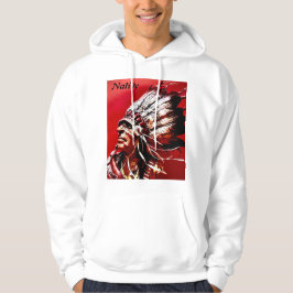 Veste À Capuche Chemise originale d'art de fierté amérindienne