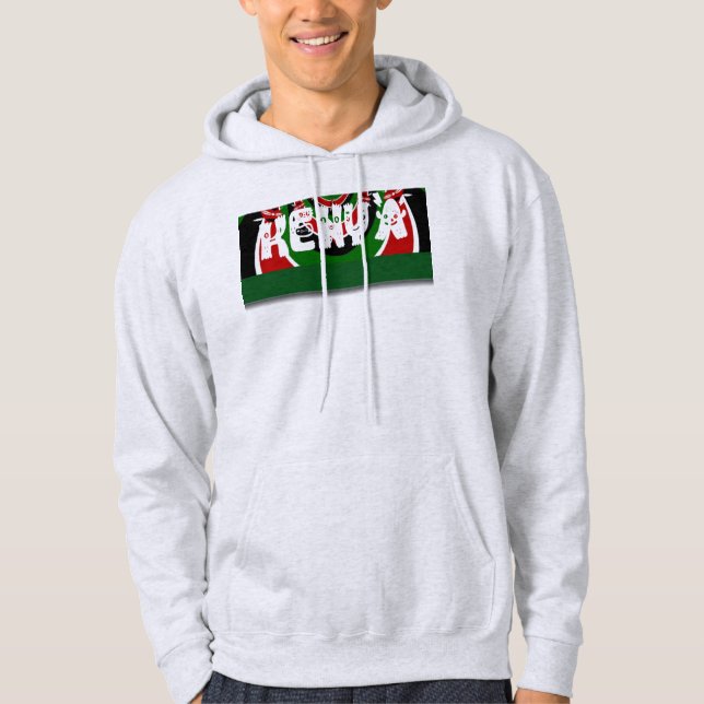 Veste À Capuche Chemise patriotique du Kenya (Devant)