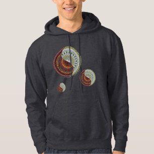 Veste À Capuche Chemise sombre pour hommes Ciel et Enfer