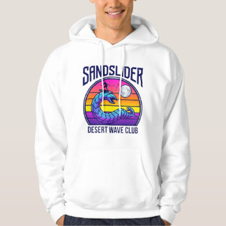 Veste À Capuche Chemise synthétique du club de surf des vers du dé