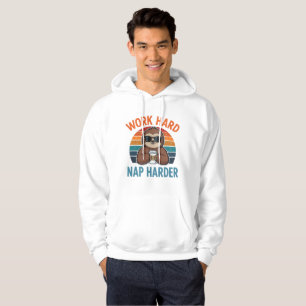 Veste À Capuche Chemise Travail Dur Nap Harder