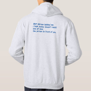 Veste À Capuche cher homme derrière moi