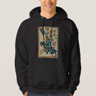 Veste À Capuche Chevalier Avec Aigle Heraldry, Médiéval Du 14ème S