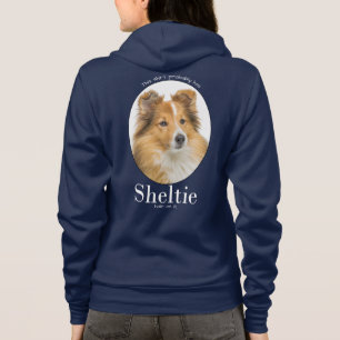 Veste À Capuche Cheveux Sheltie