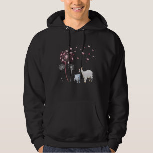 Veste À Capuche Chèvre Pissenlit Mignon Agriculteur Floral Pissenl