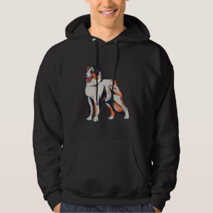 Veste À Capuche Chien berger australien Aussie chien de ferme